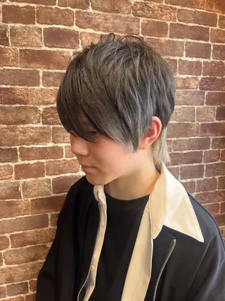 ミディアム カラー パーマ ヘアアレンジ メンズ キッズ ネイル マツエク・マツパ アイブロウ 久木原 ゆりのヘアスタイル