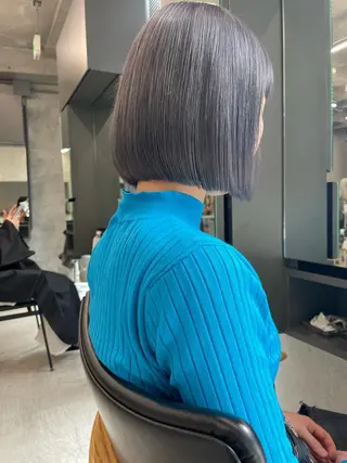 ショート カラー 佐伯 和佳のヘアスタイル