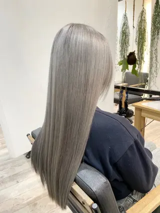 ロング カラー AVANCE.難波/ 髙尾/ボブ特化のヘアスタイル