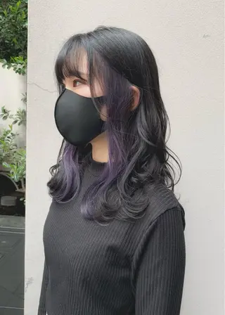ミディアム カラー 矢野 晃平のヘアスタイル