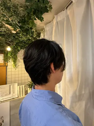 パーマ いしはま ななかのヘアスタイル