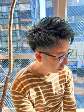 メンズ topstylist 満足度⭐️堀川星哉のヘアスタイル