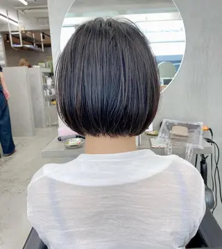 ショート カラー 👑ボブはお任せ ミヤノ👑のヘアスタイル