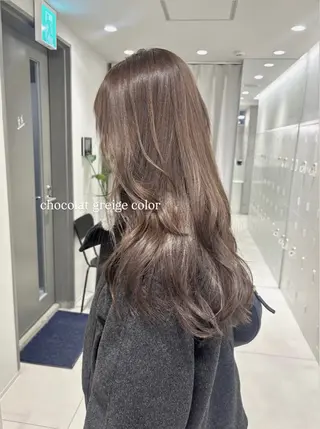 ロング カラー 透明感カラー・レイヤ ー🎀amika🎀のヘアスタイル