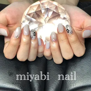 ネイル miyabi nail 桂川駅近くのネイルデザイン