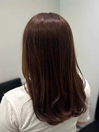 セミロング Words-fuu 中村友郁のヘアスタイル