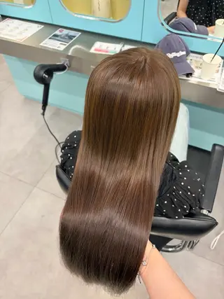 ロング kyon🎀 透明感カラー/西梅田のヘアスタイル