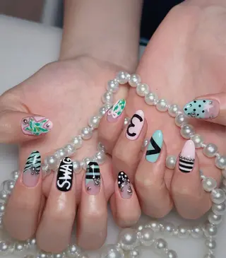 ネイル 👍thumbs up nail👍のネイルデザイン