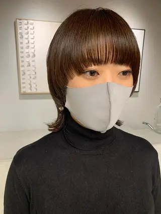 ショート カラー ヘアアレンジ クドウレイ fifth神南のヘアスタイル