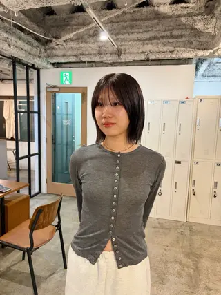 ミディアム 🧣misaki 🧣のヘアスタイル