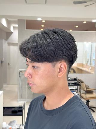 ショート パーマ メンズ 【東北メンズヘア1 位受賞🥇】本間祐太のヘアスタイル