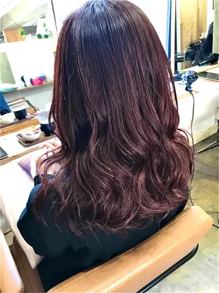 ミディアム カラー 💎髪質改善💎 デザイナーshinのヘアスタイル