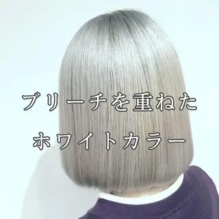ショート カラー 髪質改善カラー韓国風 レイヤーtudaのヘアスタイル