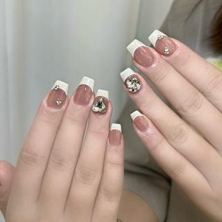 ネイル By moonネイル 🌷ワンホン/韓国風のネイルデザイン