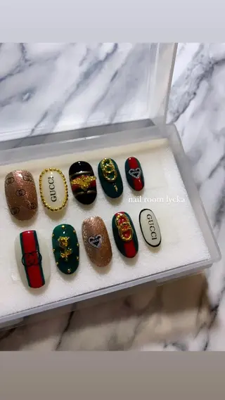 ネイル ネイルルームリッカ 𝐦𝐚𝐲𝐮のネイルデザイン