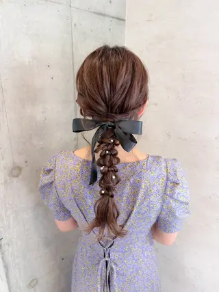 ヘアアレンジ 🎀ヘアセット/艶髪 /はやしほのか🎀のヘアスタイル