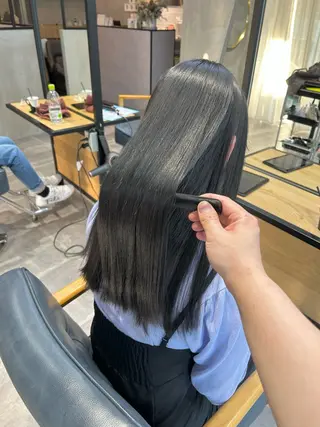 ロング ☆髪質改善特化☆ newi梅田 コウキのヘアスタイル