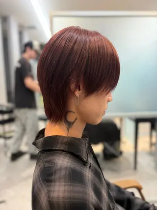 ミディアム カラー メンズ SEIGO/カット /メンズパーマ🔥のヘアスタイル