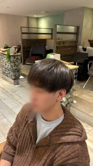 ショート カラー メンズ EARTH三鷹 KOKOROのヘアスタイル
