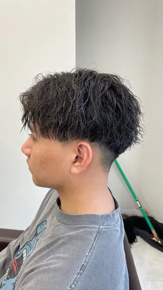 ショート パーマ メンズ メンズ特化AMITY SHINGOのヘアスタイル