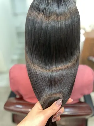 ロング 韓国ヘア🤍髪質改善 🇰🇷AKANEのヘアスタイル