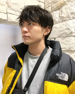 ヘアアレンジ メンズ メンズ特化✂️栗原 侑也のヘアスタイル