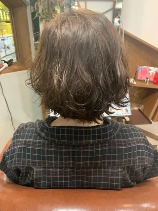 パーマ 吉田 茉生のヘアスタイル