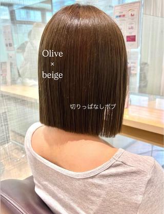 ショート 加納千華 /ボブ/ぱつっとボブのヘアスタイル