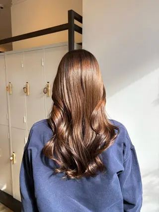 ロング MAHAE 中司のヘアスタイル