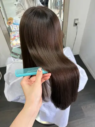 ロング 透明感カラー/暖色 木村 実来のヘアスタイル
