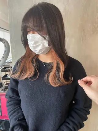 セミロング 髪質改善/美髪矯正 🪼土屋そーたのヘアスタイル