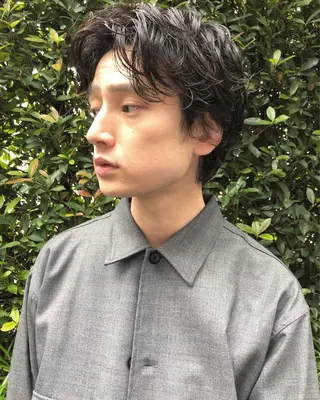 ショート パーマ メンズ ミニモ最高評価獲得 ⭐️代表/Koheiのヘアスタイル