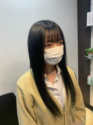 ロング カラー なぽ ❤︎長さだし / 韓国nailのネイルデザイン
