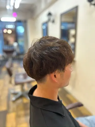 パーマ メンズ あっすー🐥 Canon artのヘアスタイル
