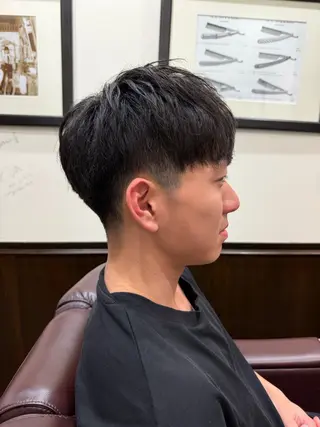 ショート メンズ 長谷川 杏花のヘアスタイル