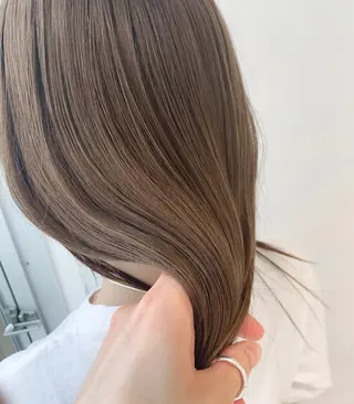 ミディアム カラー 土田 啓太のヘアスタイル