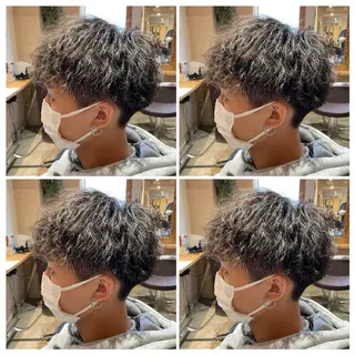 パーマ メンズ メンズパーマ特化 店長望月謙二郎のヘアスタイル