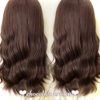 ロング カラー 新宿/艶カラー 🎀韓国ヘアKANAのヘアスタイル