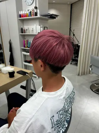 ショート カラー 今話題の艶髪矯正 美艶カラー/FUKAのヘアスタイル