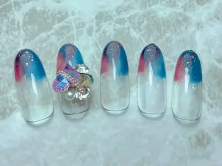 ネイル マジック ミラーのネイルデザイン