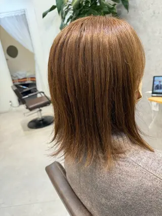 ミディアム カラー 似合う髪型見つけます AYAKAのヘアスタイル