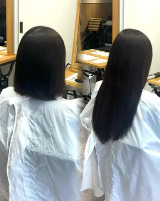 💖韓国カラー エクステmikotoのヘアスタイル