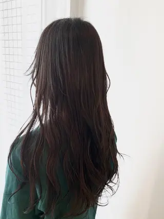 ロング カラー ✨カラー支持No.1 🧸ワキ カナコ🧸のヘアスタイル