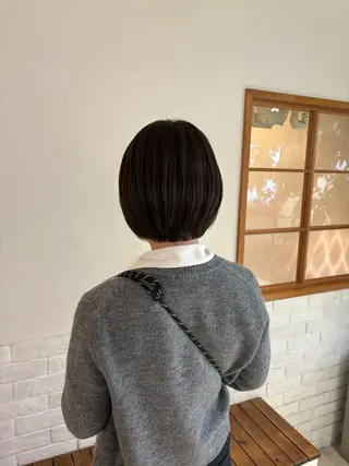 ショート 大西 杏依のヘアスタイル