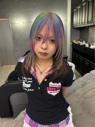 カラー め るのヘアスタイル