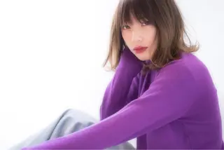 ミディアム 黒崎 伸治のヘアスタイル