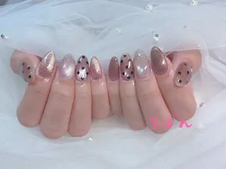ミディアム りぼん Re:Bonrのネイルデザイン
