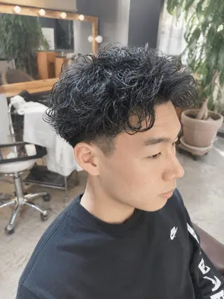 パーマ メンズ 🌀メンズパーマ🌀 平川海夢のヘアスタイル