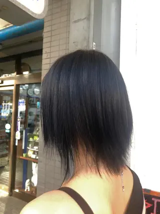 ショート ゆぴ☾/推しカラー /ハイトーンのヘアスタイル