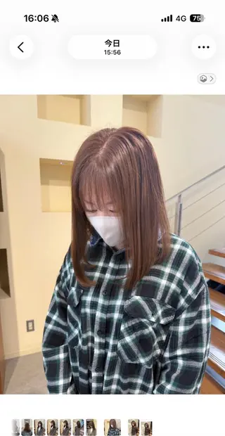 ミディアム Miyako. 透明感カラー🫧のヘアスタイル